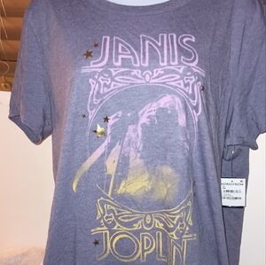 NWT lucky brand Janis Joplin purple Haze t-shirt top XL